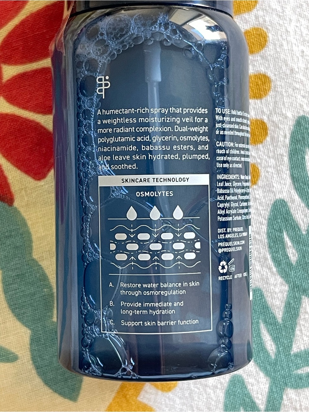 Prequel Hydration Mist - Picture 2 of 6